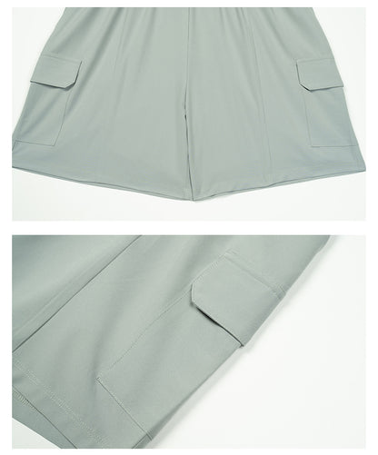 Fitness shorts with pockets