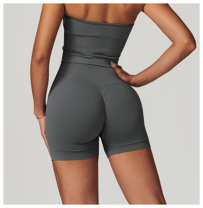 Seamless fitness hot pants