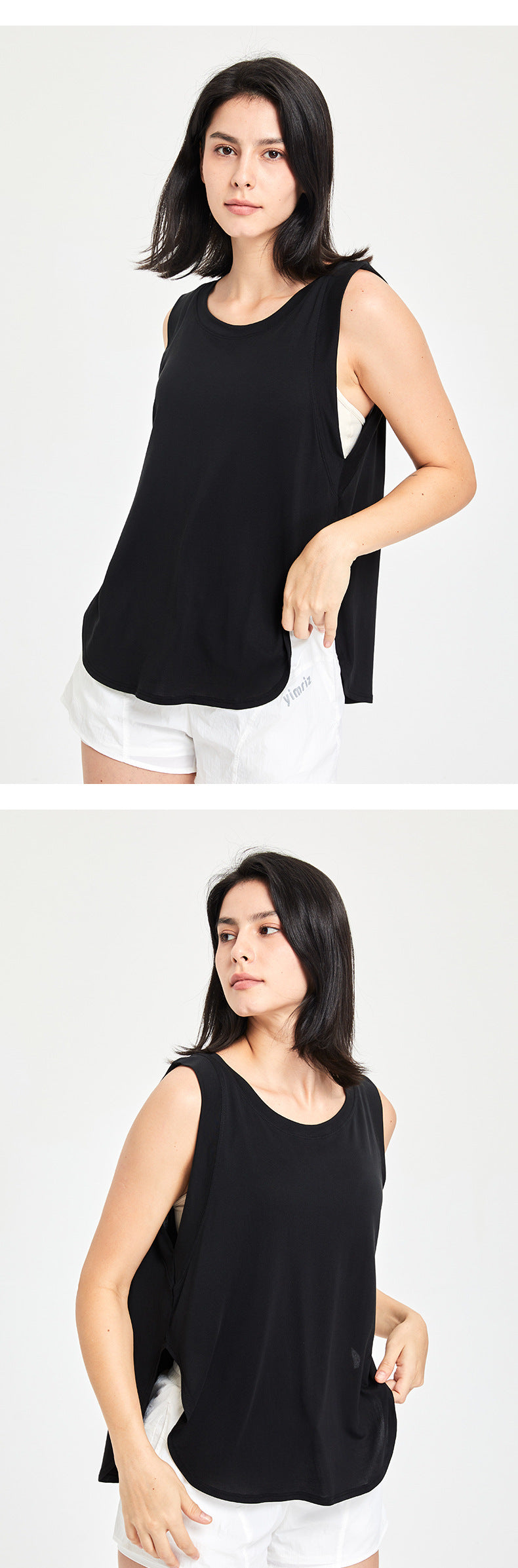 Loose fit vest