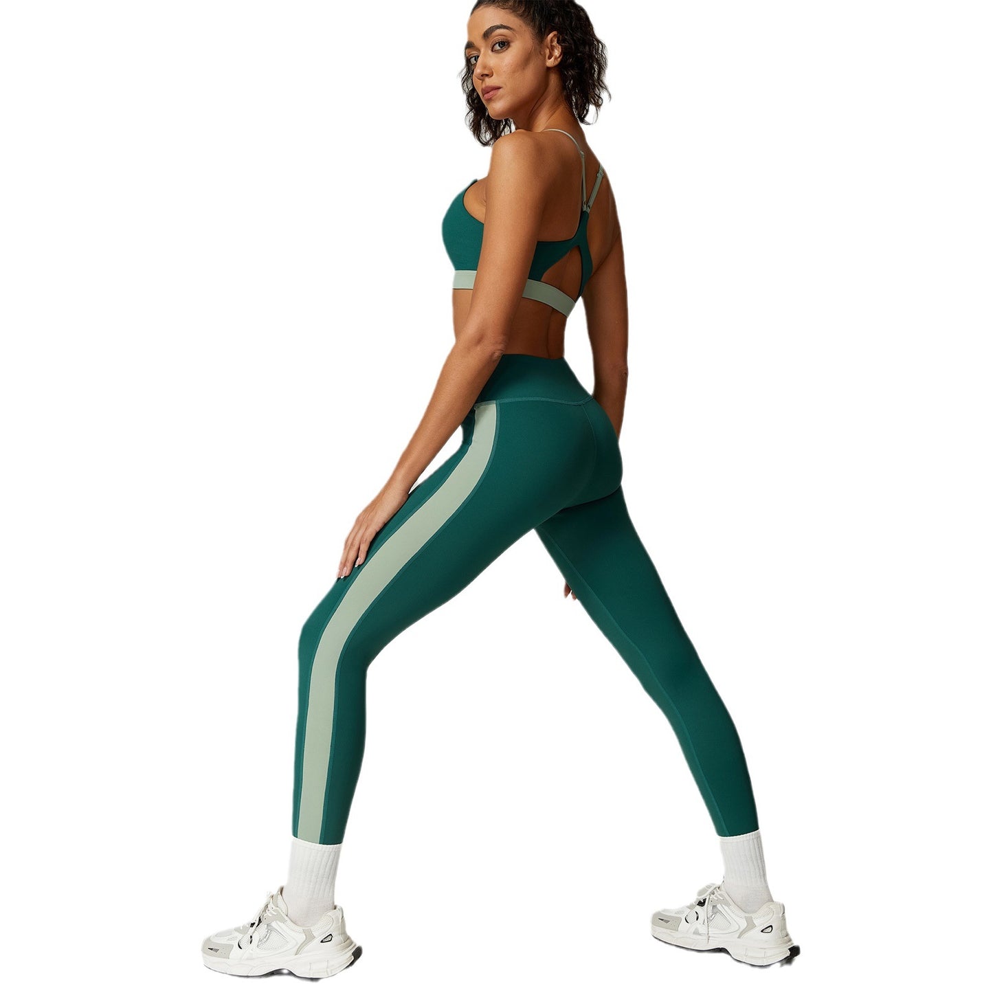 Sports bra & leggings matching separates
