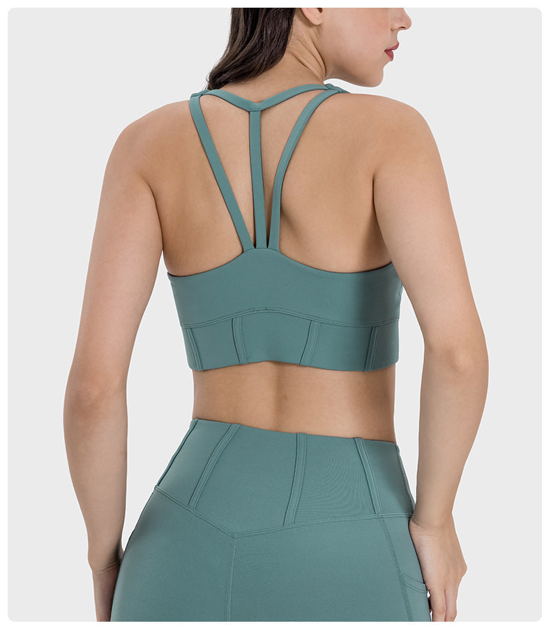 High strength padded bra