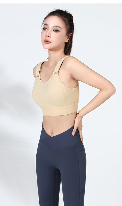 High support sports bra