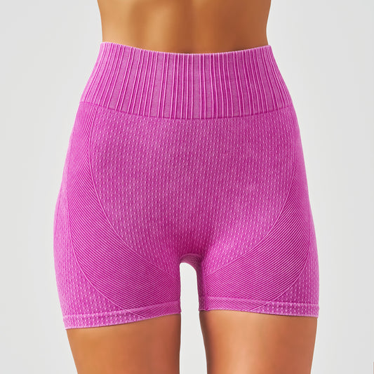 Ribbed hot pants