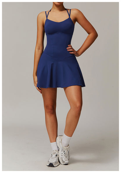 Padded fitness dress