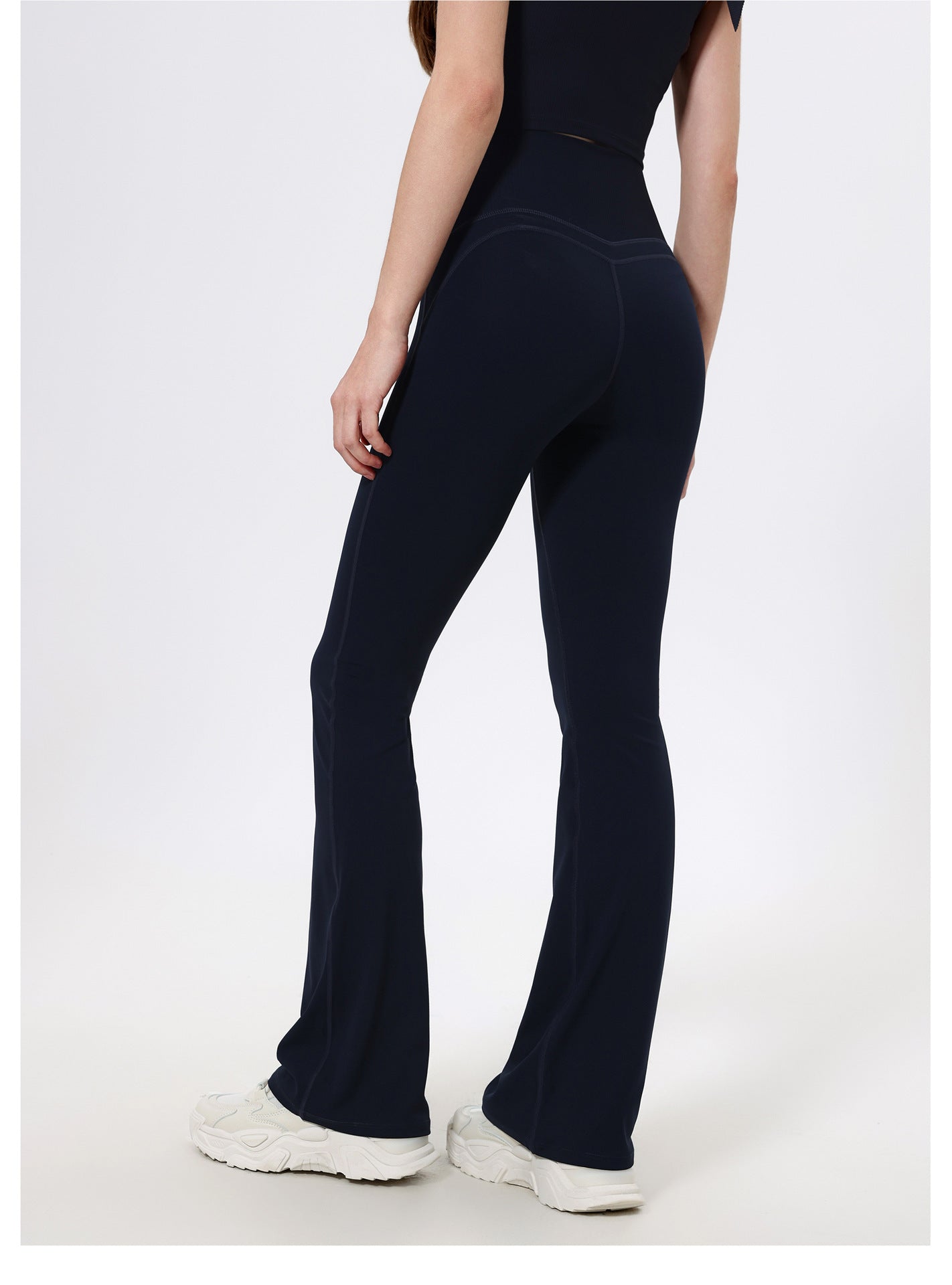 High waist trousers