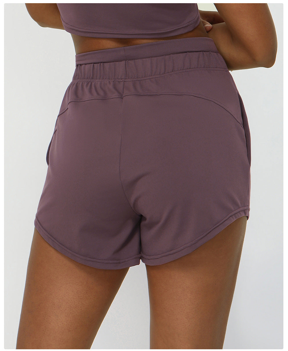 Running shorts with pockets