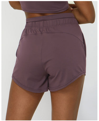Running shorts with pockets