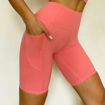 Celesta Pink-Shorts One-Piece