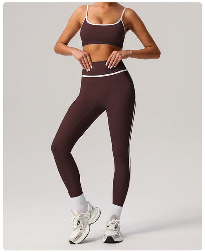 Contrast piping fitness set