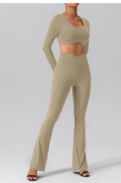 Seamless cropped top