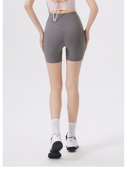 Seamless yoga shorts