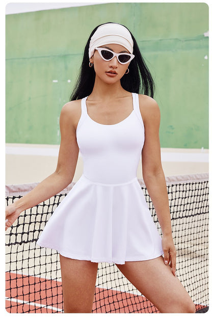 A line fitness dress