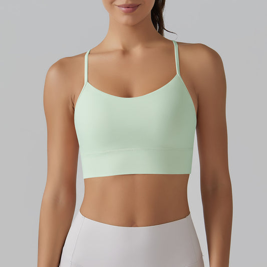 Seamless sports bra