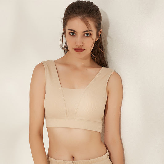 High support mesh insert bra