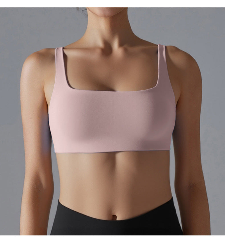 Seamless sports bra