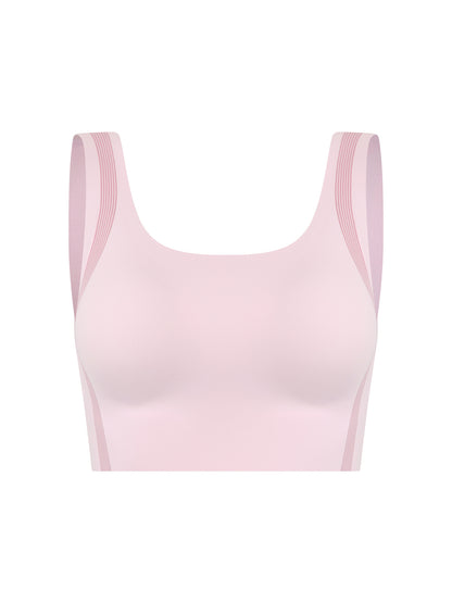 Seamless sports bra