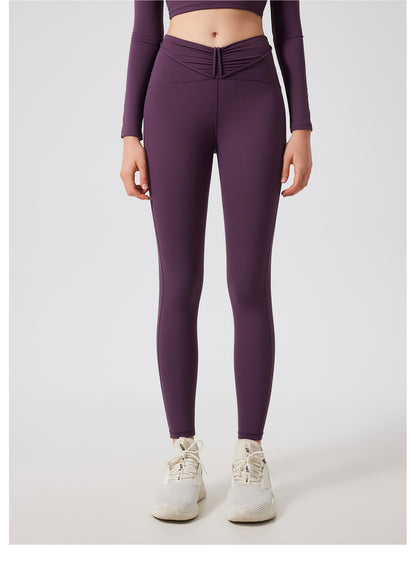 V waist leggings