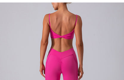 Quick dry sports bra