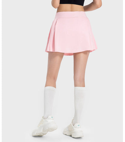 Pleated skort