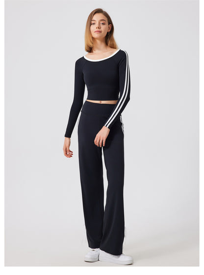 Cropped full sleeve top