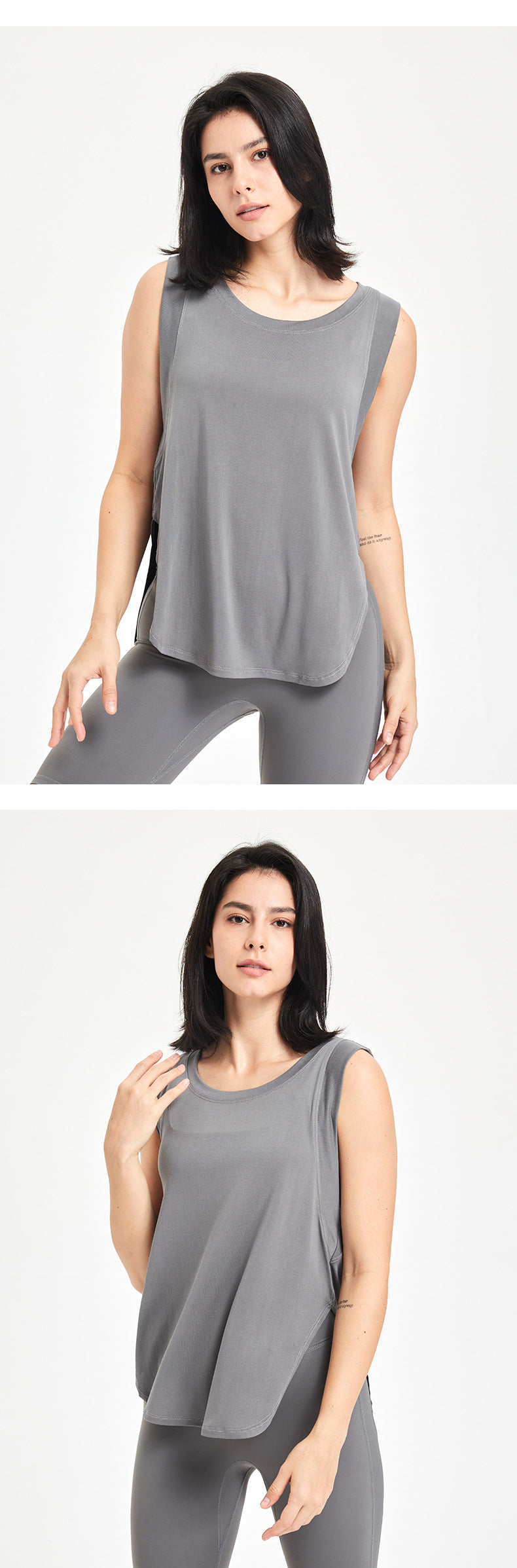 Loose fit vest