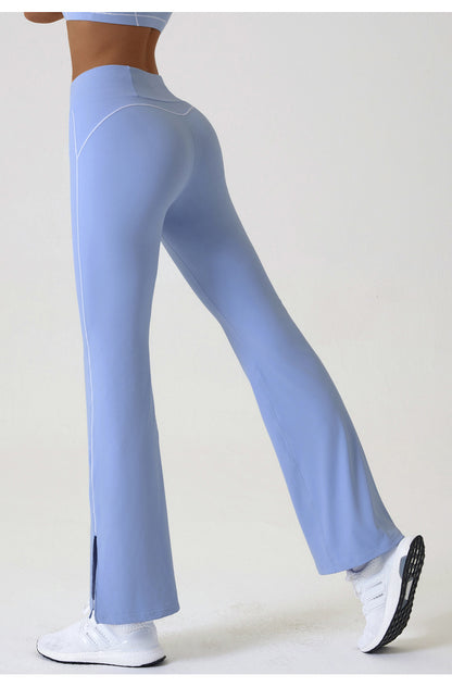 Contrast trim trousers