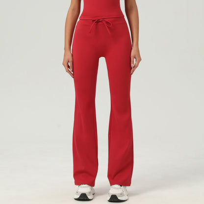 Flaming red