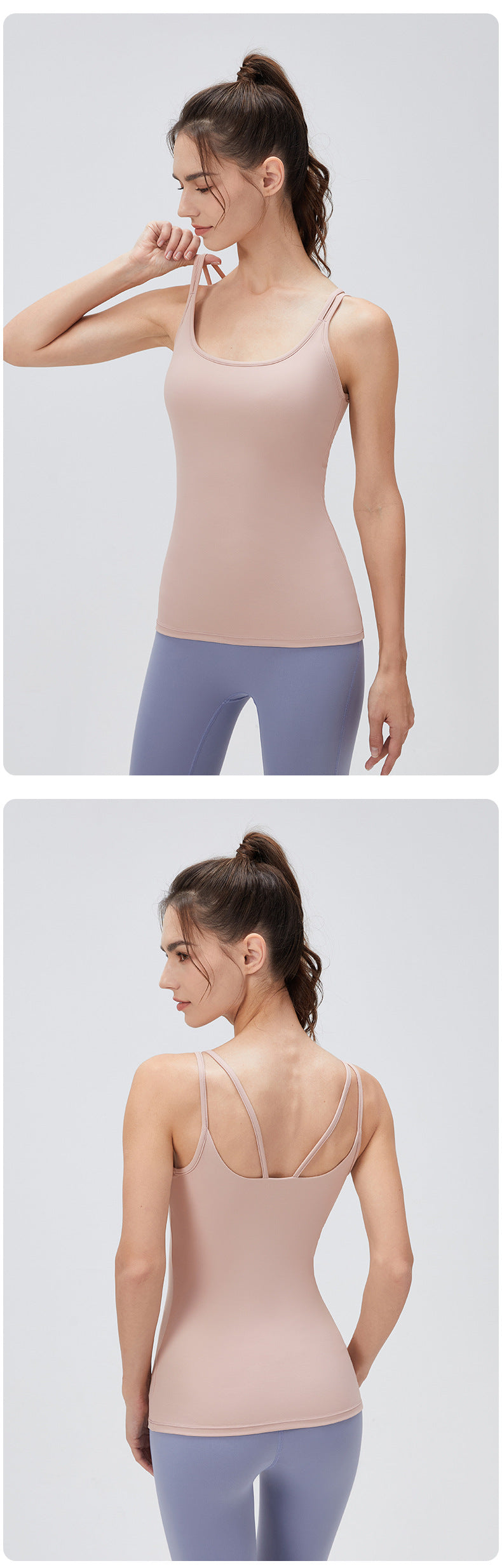 Double strap vest