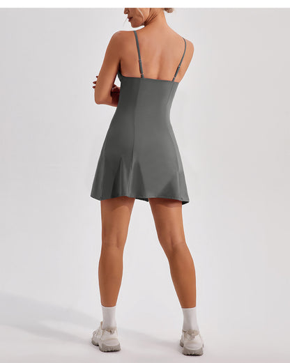 V neck tennis skirt