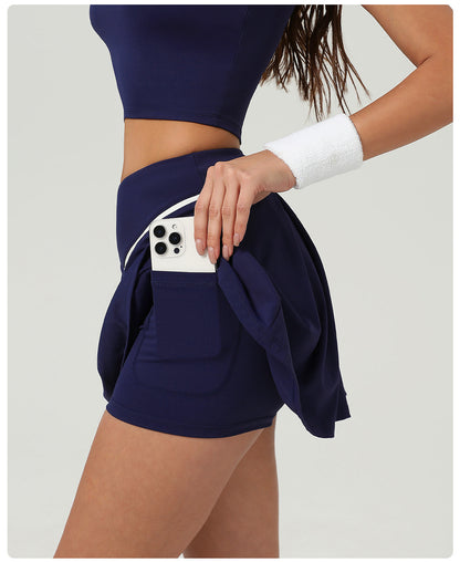 Quick drying tennis skirt