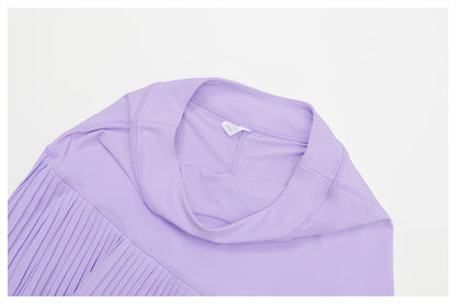 Pleated tennis skort