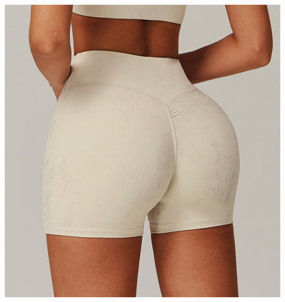 Printed sports hot pants