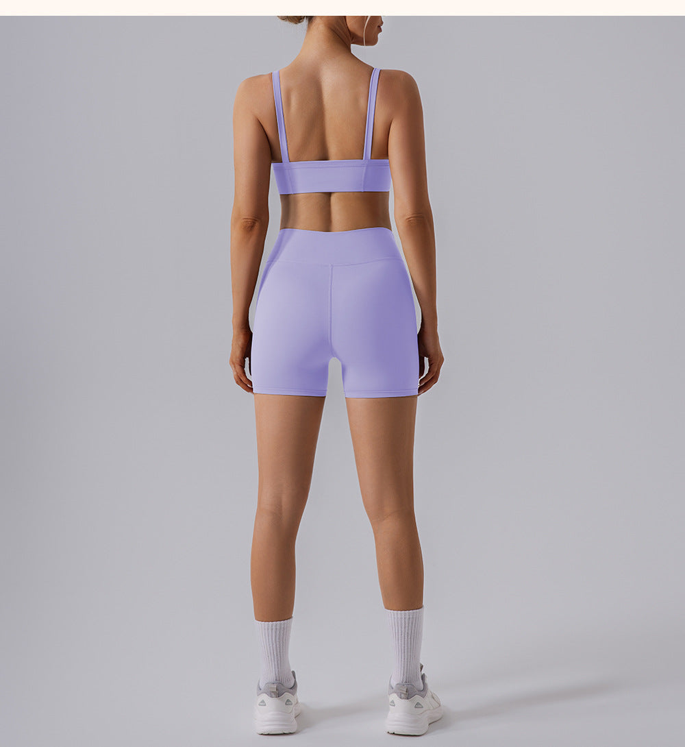 Quick dry sports bra