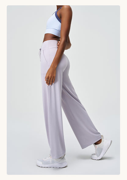 Straight leg trousers