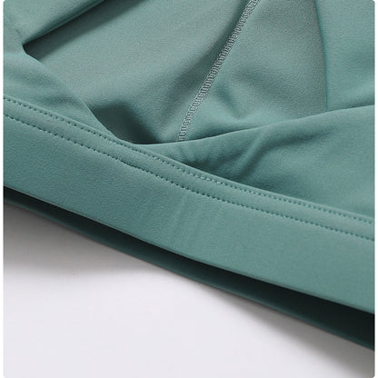 High support cross back sports bra