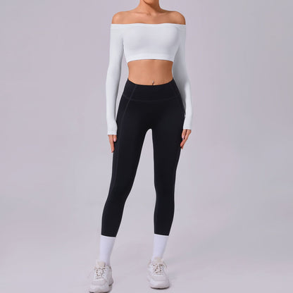 Off shoulder full sleeve top