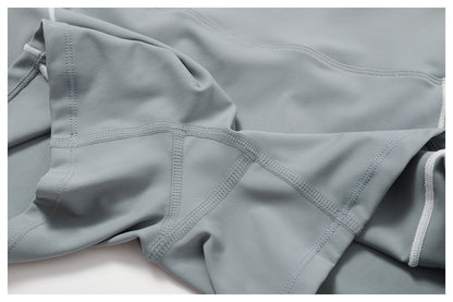 Contrast piping hot pants