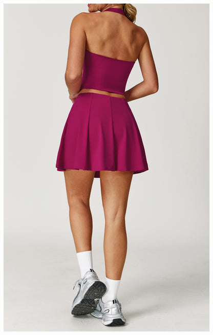 Quick dry pleated tennis skirt