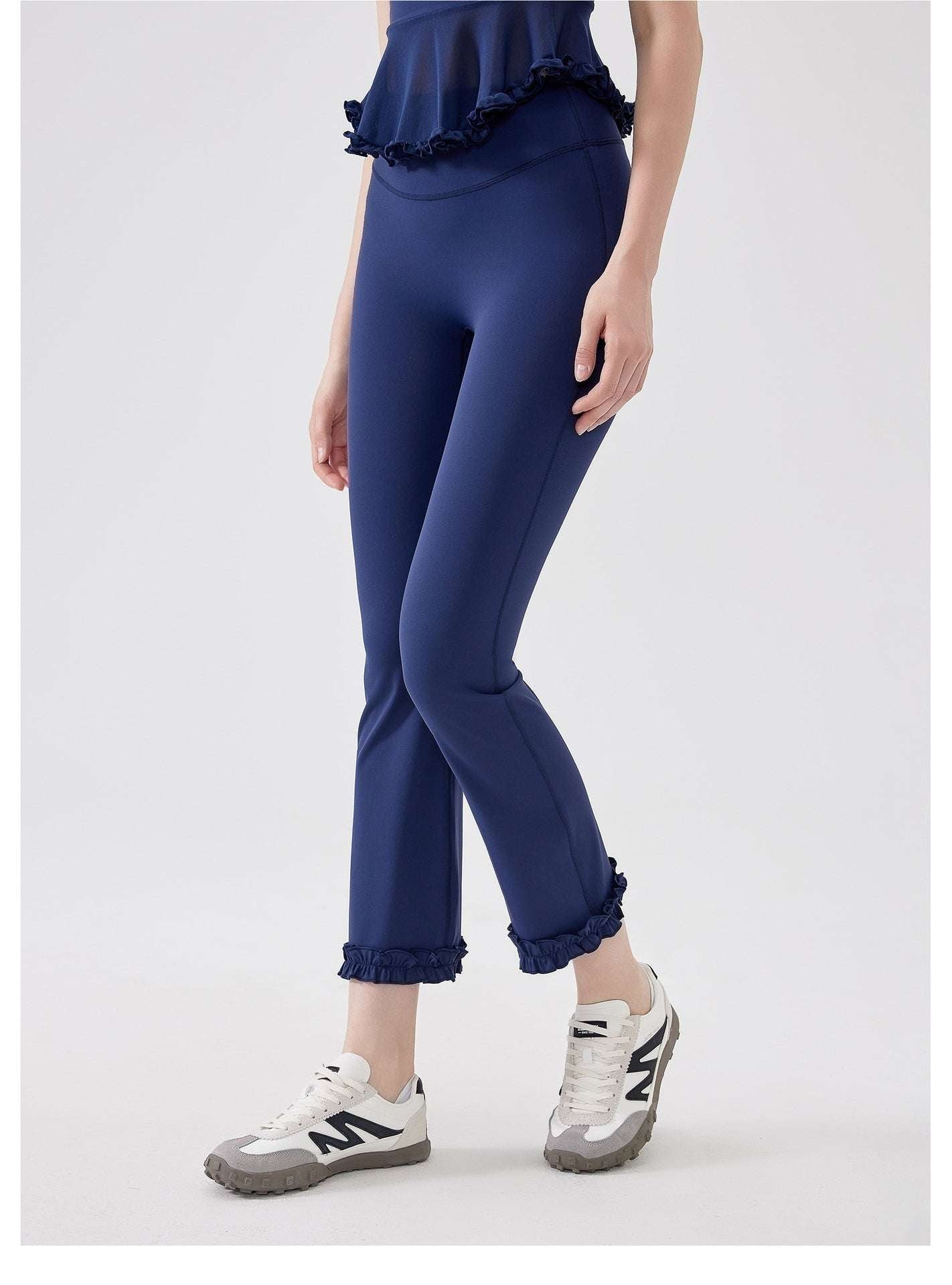 Cropped slim fit leggings
