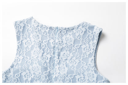 Breathable mesh tennis dress with padding