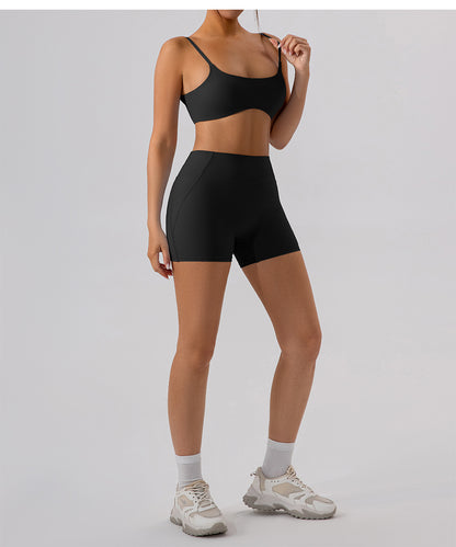 Seamless sports bra