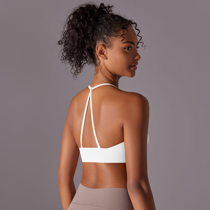 Seamless padded bra