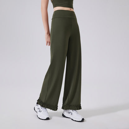 Ruched hem Trousers