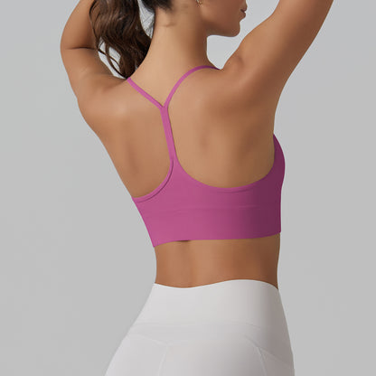 Seamless sports bra