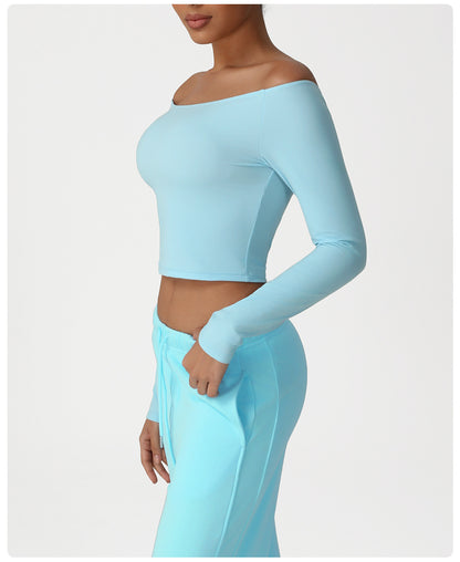Off shoulder full sleeve top