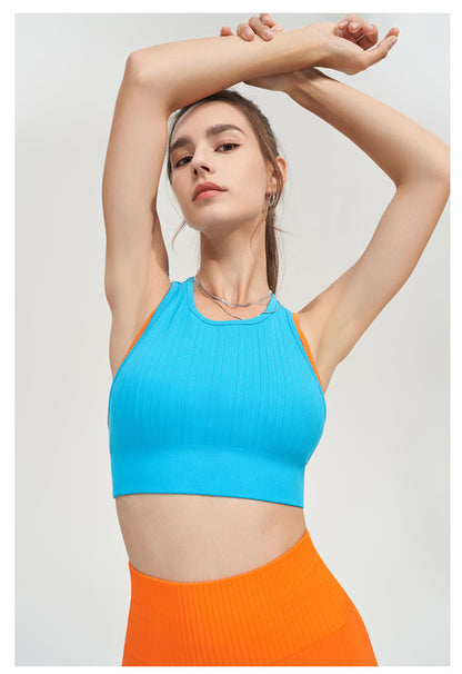 Two colour sports bra