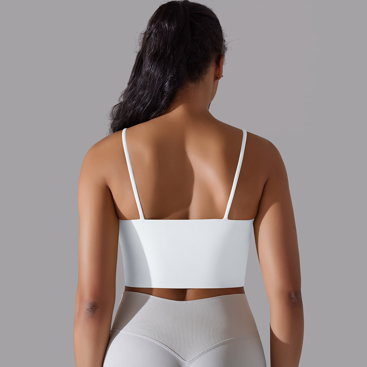 Seamless medium support sports bra