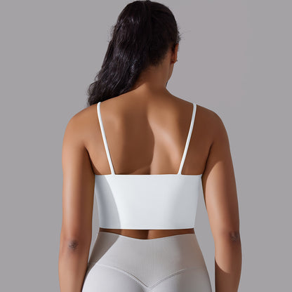 Seamless medium support sports bra