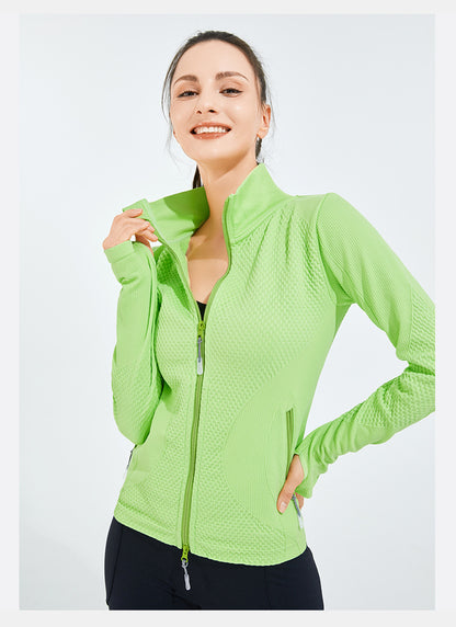 Fleece lined fitness top