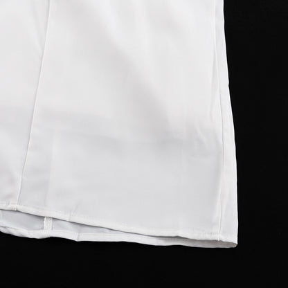 Dress with contrast bow